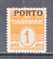 DENMARK  J 1      * - Port Dû (Taxe)