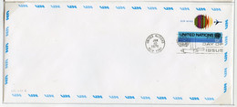 NU New York - Vereinte Nationen Entier Postal 1975 Y&T N°PAPPA1975-07 - Michel N°GZSF1975-07 (o) - 13c Mur Du Son - Storia Postale