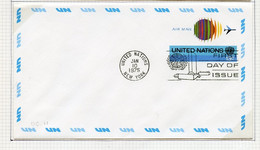 NU New York - Vereinte Nationen Entier Postal 1975 Y&T N°PAPPA1975-06 - Michel N°GZSF1975-06 (o) - 13c Mur Du Son - Covers & Documents