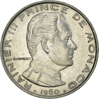 Monnaie, Monaco, Rainier III, Franc, 1960, SUP+, Nickel, Gadoury:150, KM:140 - 1960-2001 Nouveaux Francs