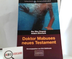 Dr. Mabuses Neues Testament - Thriller