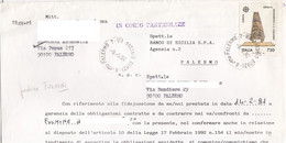 PIEGO IN "CORSO PARTICOLARE"  /  Commemorativo Lire 750 Isolato _ 1992 - 1991-00: Storia Postale