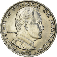 Monnaie, Monaco, Rainier III, Franc, 1976, SPL, Nickel, Gadoury:MC 150, KM:140 - 1960-2001 Nouveaux Francs