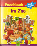 Ksiazeczka Z Puzzlami W Zoo: 6 Puzzli - Sonstige & Ohne Zuordnung