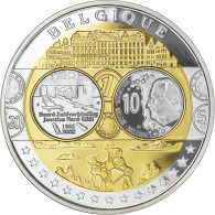 Belgique, Médaille, L'Europe, Politics, Society, War, FDC, Argent - Autres & Non Classés