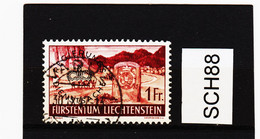 SCH88 LIECHTENSTEIN 1937  MICHL  26 DIENST Gestempelt SIEHE ABBILDUNG - Service