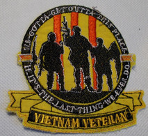 Ecusson/patch - Vietnam Vétéran - We Gotta Get Outta This Place.... - Ecussons Tissu