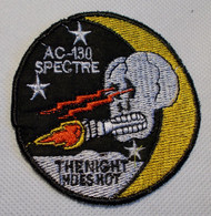 Ecusson/patch - USAF Vietnam - AC-130 Spectre - The Night Hides Not - Ecussons Tissu