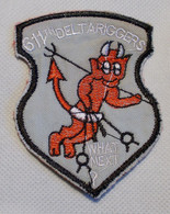 Ecusson/patch - US Vietnam - 611th Transportation Company Delta Riggers - Ecussons Tissu