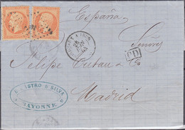 3alte Briefe Aus Frankreich - 1862 Napoléon III