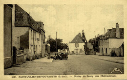 SAINT JULIEN DE VOUVANTES CENTRE DU BOURG VERS CHATEAUBRIANT - Saint Julien De Vouvantes