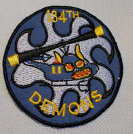 Ecusson/patch Vietnam US - 134th Assault Helicopter Company Demons - Ecussons Tissu