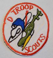 Ecusson/patch - Vietnam - D Troop Scouts - Ecussons Tissu