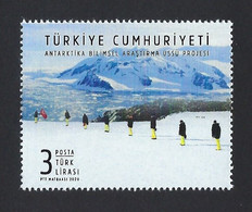 2020 TURKEY / TURCHIA "PROGETTO STAZIONE SCIENTIFICA IN ANTARTICA" SINGOLO MNH - Ongebruikt