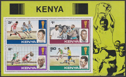 F-EX30252 KENYA MNH 1978 AFRICA CUP SOCCER FOOTBALL. - 1978 – Argentine