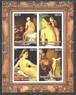 I168 ! VERY LIMITED STOCK IMPERF 2005 ART PAINTINGS DOMINIQUE INGRES NUDES 1KB MNH - Nudes