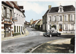 62 - NEUVILLE SOUS MONTREUIL - CPSM - La Route Nationale (café Tabac, La Voix Du Nord, Voiture Américaine) - Other Municipalities