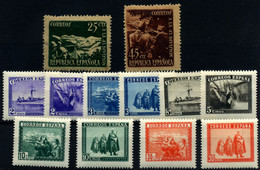 España Nº 787/88 Y SH849. Año 1938 - 1931-50 Nuovi