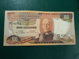 100 Escudos 1972 Angola Portuguesa - Portogallo