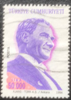 Türkiye - Turkije - C4/59 - (°)used - 1994 - Michel 3031 - Ataturk - Oblitérés