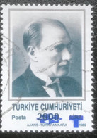 Türkiye - Turkije - C4/59 - (°)used - 1996 - Michel 3090 - Ataturk Met Opdruk - Usati