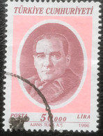 Türkiye - Turkije - C4/59 - (°)used - 1996 - Michel 3076c - Kemal Atatürk - Oblitérés