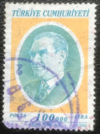 Türkiye - Turkije - C4/59 - (°)used - 1996 - Michel 3077c - Kemal Atatürk - Usati