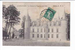 COURGIVAUX - Le Château De Nogentel (côté Ouest) - Sonstige & Ohne Zuordnung