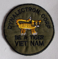 Ecusson/patch - US Vietnam - Aviation Dynalectron Corp - Be A Tiger - Ecussons Tissu