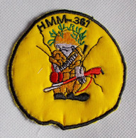 Ecusson/patch Vietnam US Marines HMM 361 - Médium Lift Helicopter - Ecussons Tissu