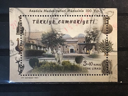 Turkey / Turkije - Sheet Musea (3+10) 2021 - Gebruikt