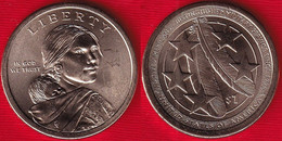 USA 1 Dollar 2021 D Mint "Native American - Military Service" UNC - 2000-…: Sacagawea