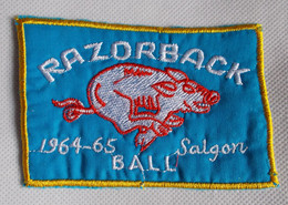 Ecusson/patch - US Vietnam - Aviation - Razorback - Ball Saïgon 1964-65 - Ecussons Tissu