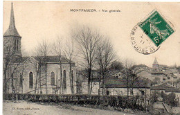 MONTFAUCON - Vue Générale     (122557) - Montfaucon En Velay