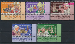 Vatikanstadt 1721-1725 (kompl.Ausg.) Gestempelt 2011 Papstreisen (9678674 - Used Stamps