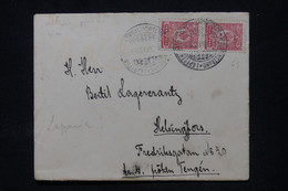 FINLANDE - Enveloppe Pour Helsinki En 1912, Affranchissement Occupation Russe - L 112775 - Storia Postale