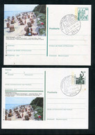 Bundesrepublik Deutschland / 2 Bildpostkarten Je Bild "HOHWACHT" Je Mit Bildgleichem Stempel (1/589) - Illustrated Postcards - Used