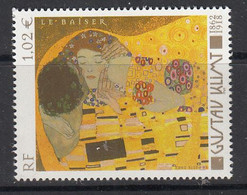 2002 France "The Kiss" By Klimt  Art Paintings MNH  @ BELOW FACE VALUE - Autres