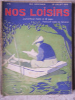 Revue Nos Loisirs N°5 (29 Juillet 1906) Pygmées Et Nègres M'butés - L'apollon Menuisier - Education Des Enfants - 1900 - 1949