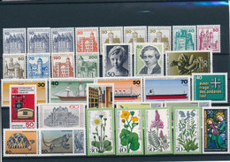 GERMANY Berlin West Jahrgang 1977 Stamps Year Set ** MNH Postfrisch - Complete Komplett Michel 532-560, Block 6 - Ongebruikt