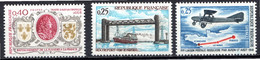 FRANCE 1968 - (**) - N° 1563 à 1565 - (Lot De 3 Valeurs Différentes) - Unused Stamps