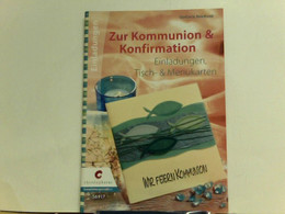 Zur Kommunion & Konfirmation: Einladungen, Tisch- & Menükarten - Autres & Non Classés