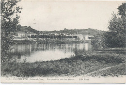 95 - LA FRETTE - PERSPECTIVE SUR LES QUAIS . - La Frette-sur-Seine