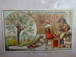 CHROMO Chocolat GUERIN BOUTRON Les Arbres - Cerisier - Guerin Boutron