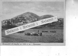 ABRUZZO -- AQUILA E PROV. -- RIVISONDOLI  M. 1320 S.m. -- Panorama - Avezzano