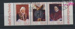 Vatikanstadt 1745-1747 Dreierstreifen (kompl.Ausg.) Gestempelt 2012 Vatikanisches Geheimarchiv (9678654 - Usati