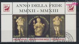Vatikanstadt 1758-1760 Dreierstreifen (kompl.Ausg.) Gestempelt 2013 Glaubensjahr (9678625 - Used Stamps