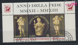 Vatikanstadt 1758-1760 Dreierstreifen (kompl.Ausg.) Gestempelt 2013 Glaubensjahr (9678631 - Used Stamps