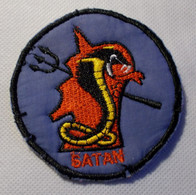 Ecusson/patch - Vietnam US - 1st Platoon - 235th Assault Helicopter Satan - Ecussons Tissu