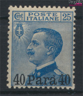 Italienische Post Levante 9 Postfrisch 1907 Für Konstantinopel Und Smyrna (9677210 - Algemene Uitgaven